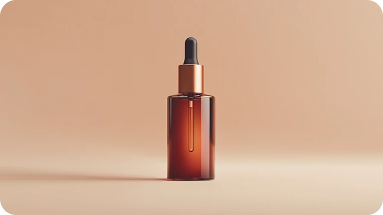 a bottle product image with logo watermark removed