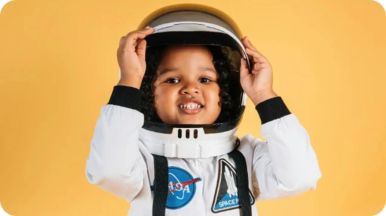 a kid image with watermark removed