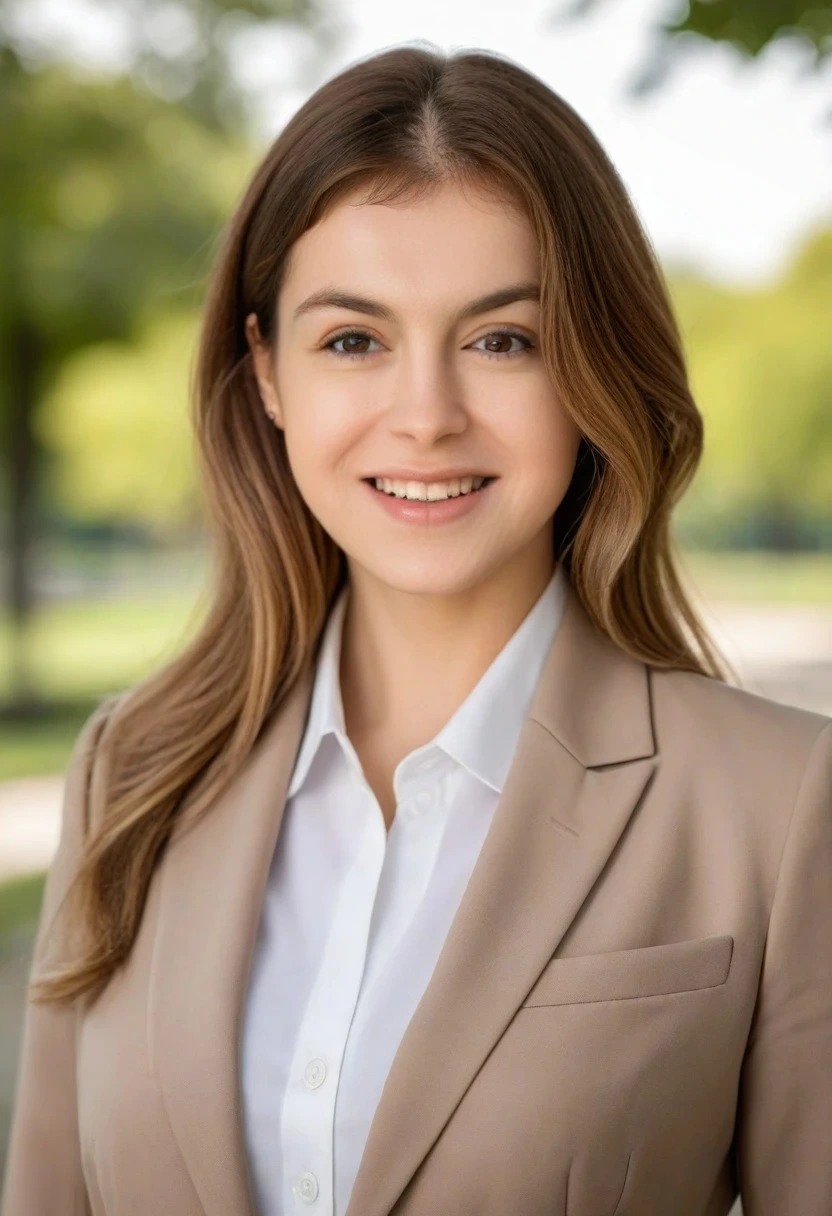 a female real estate agent wearing professional attire generated by ai ease ai headshot generator