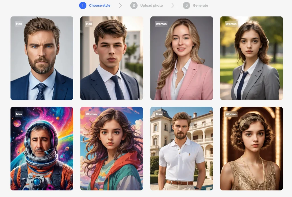 choosing photo style