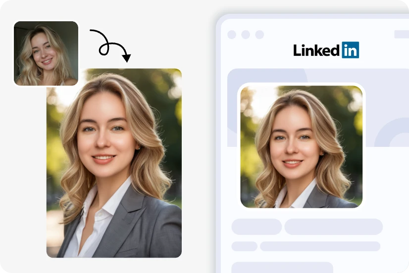 プロフェッショナルなLinkedinのプロフィール写真をAI Easeで作成する