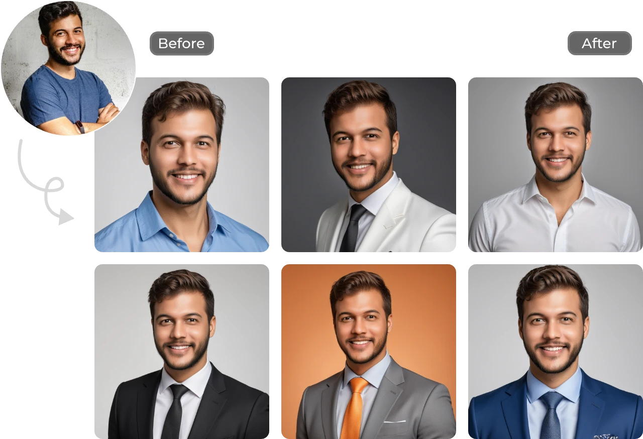 Free AI Headshot Generator for Professional Headshots and Profiles - AI Ease