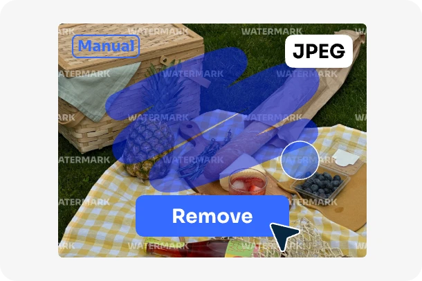 apagar manualmente a marca de água