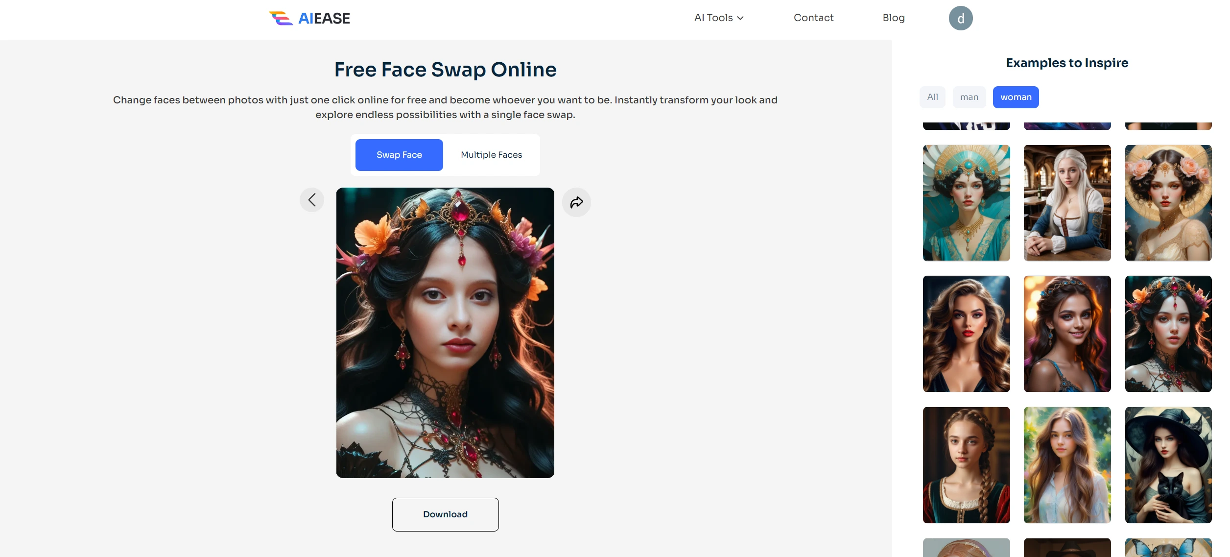 download image from ai ease