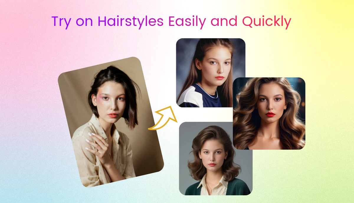try on hairstyles easily and quickly with ai ease