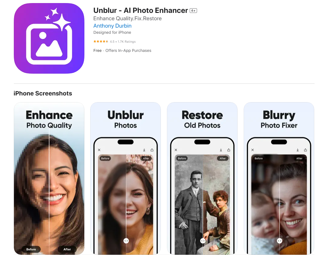 How to Unblur Your Images to 4K on iPhone AI Ease