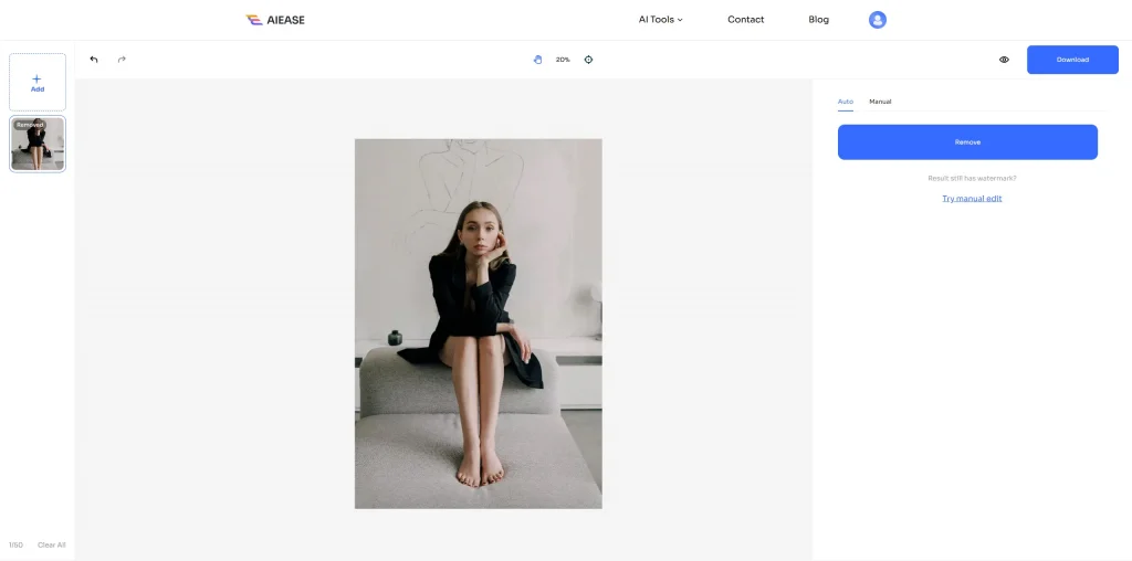 aiease-watermark-remover-automatically-detects-the-text-on-the-photo