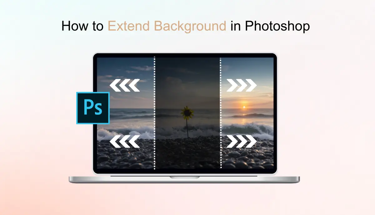 wie man den Hintergrund in Photoshop erweitert