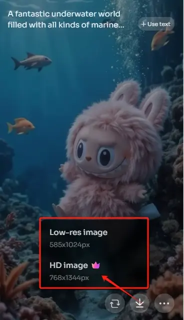 download high-quality labubu image from AI Ease