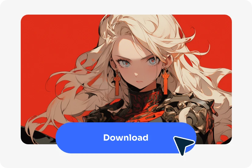 Download des KI-generierten Vtuber-Girl-Bildes