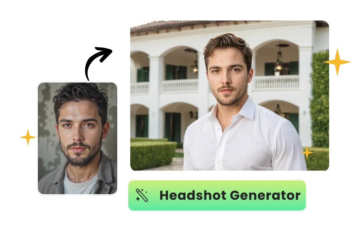 generate photorealistic portrait from photo using AI Ease