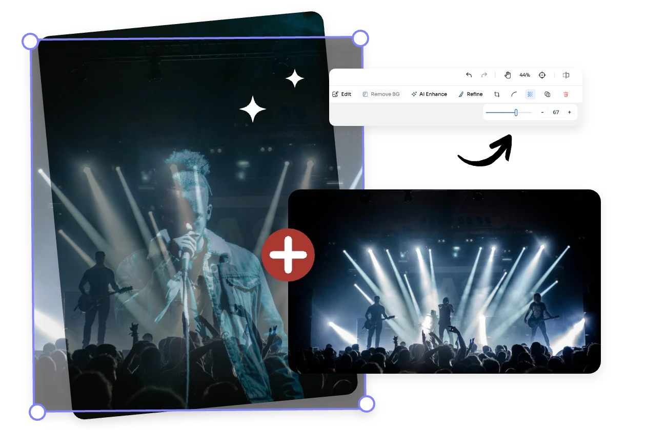 Overlay Images Online for Free - AI Ease