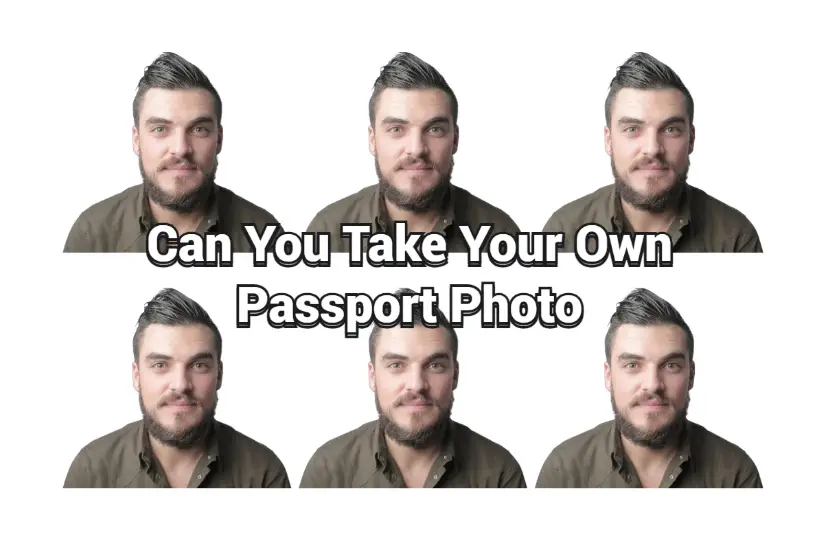 männliche Passfotos