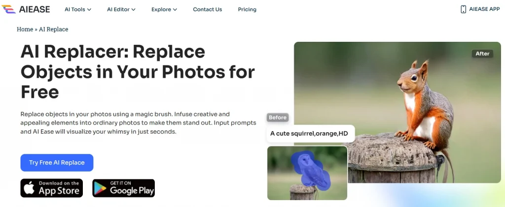use ai replacer to replace objects in images