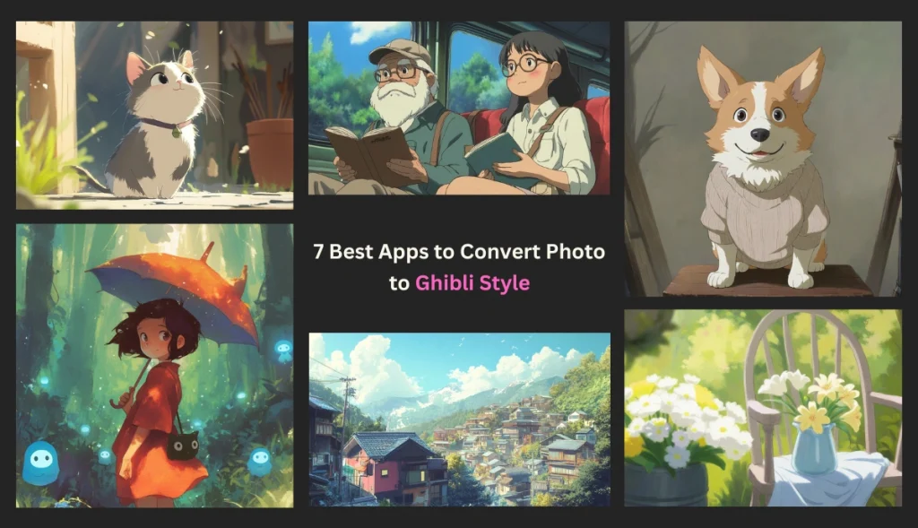 6 Studio-Ghibli-Fotos mit KI-Mühe erzeugt