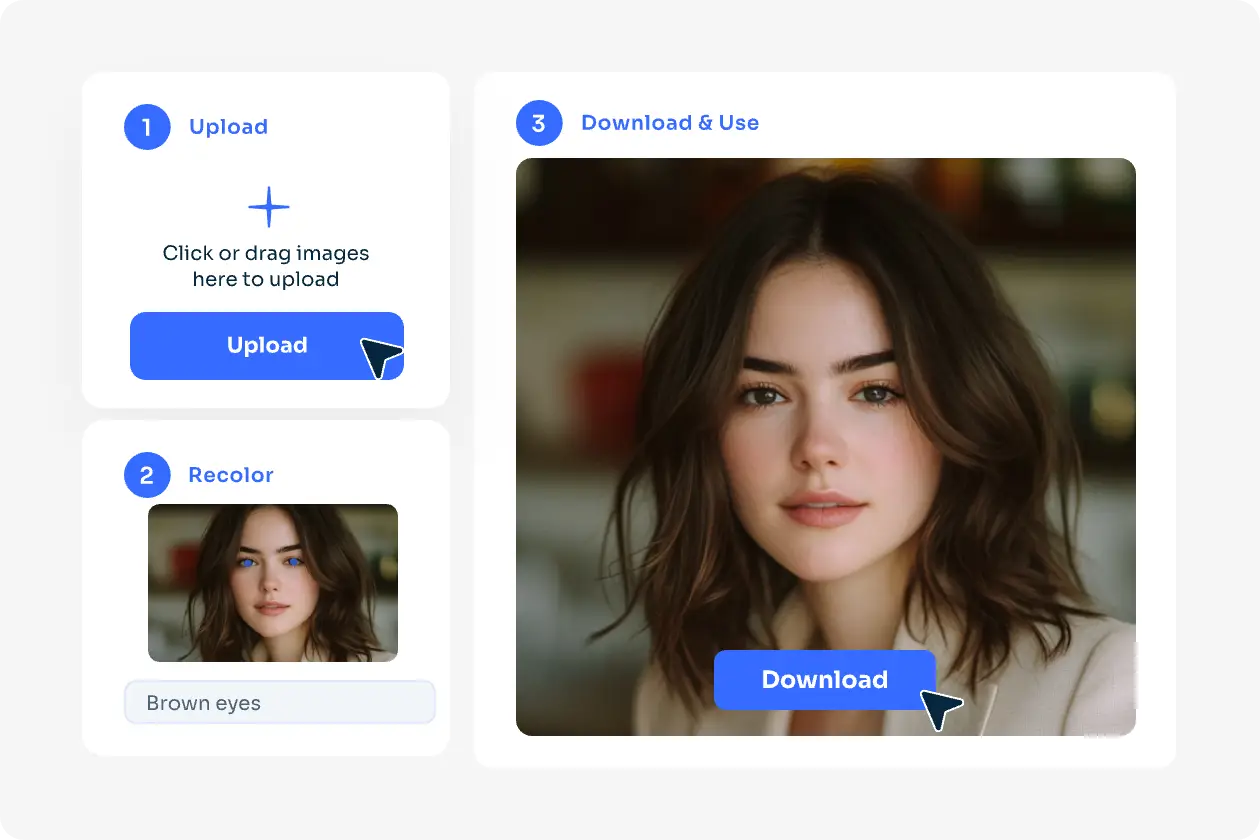 ai ease eye color changer Schritte