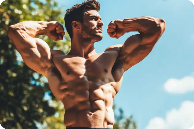 ai abdominais melhorados em seis packs