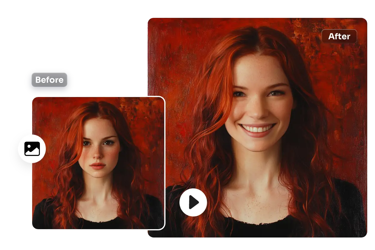 animer un modèle féminin immobile et rendre ses expressions dynamiques