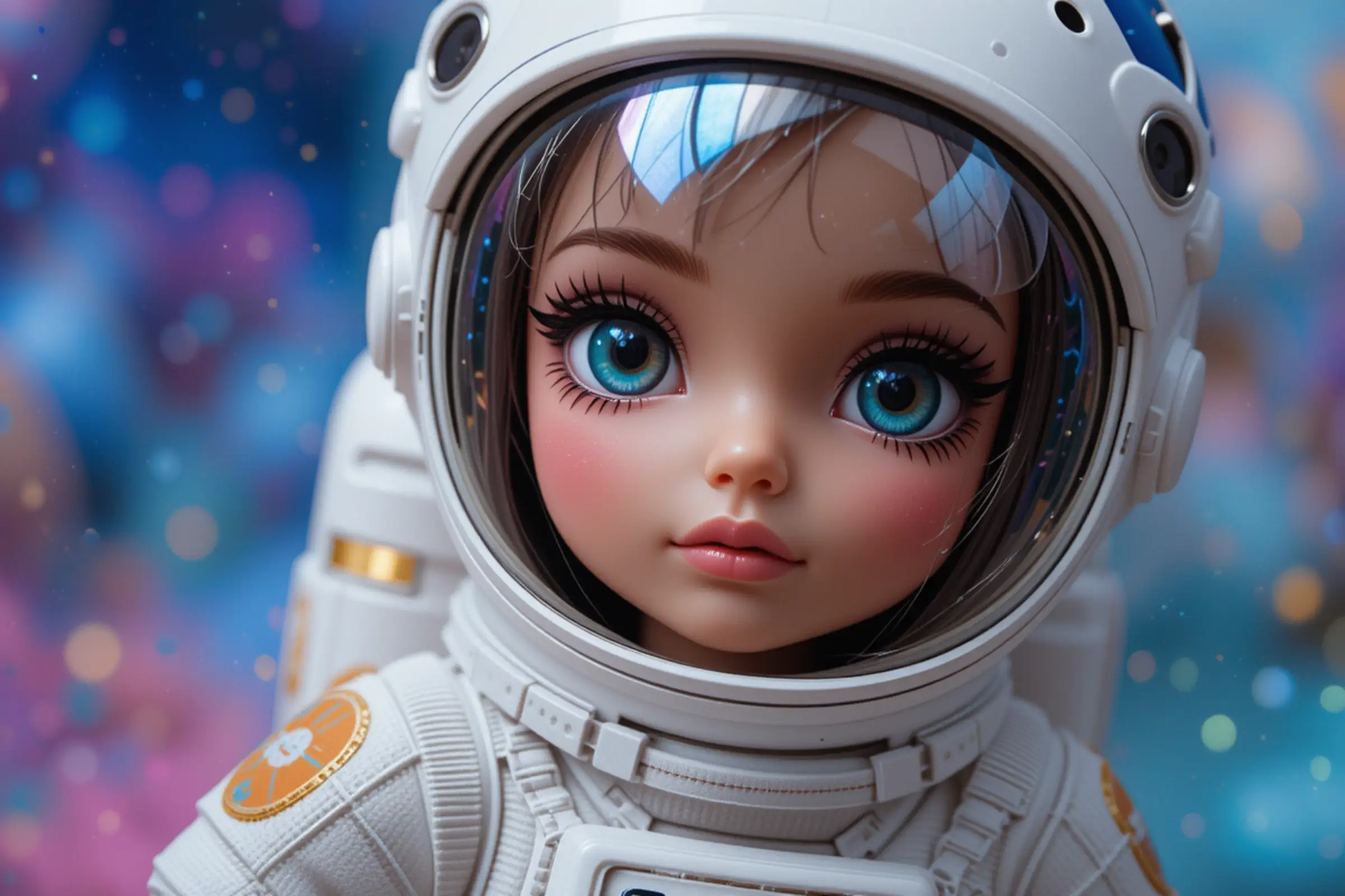 astronaut generated with ai bratz doll generator 1