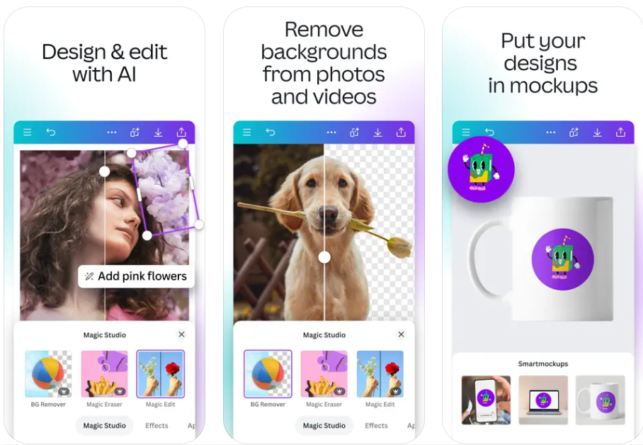 canva photo editor app