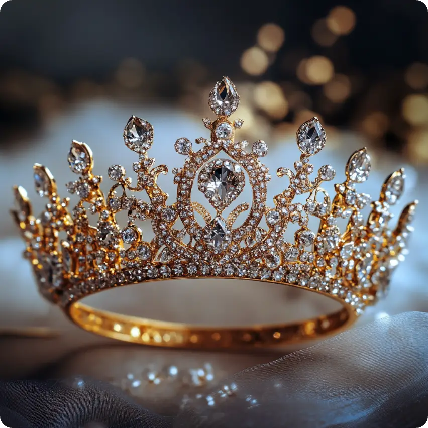 crown generated with aiease jewelry generator