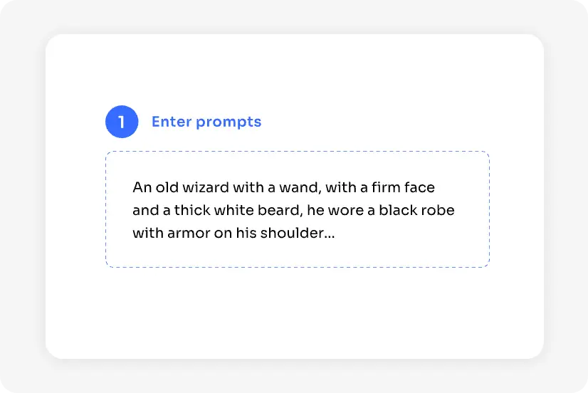 enter prompts