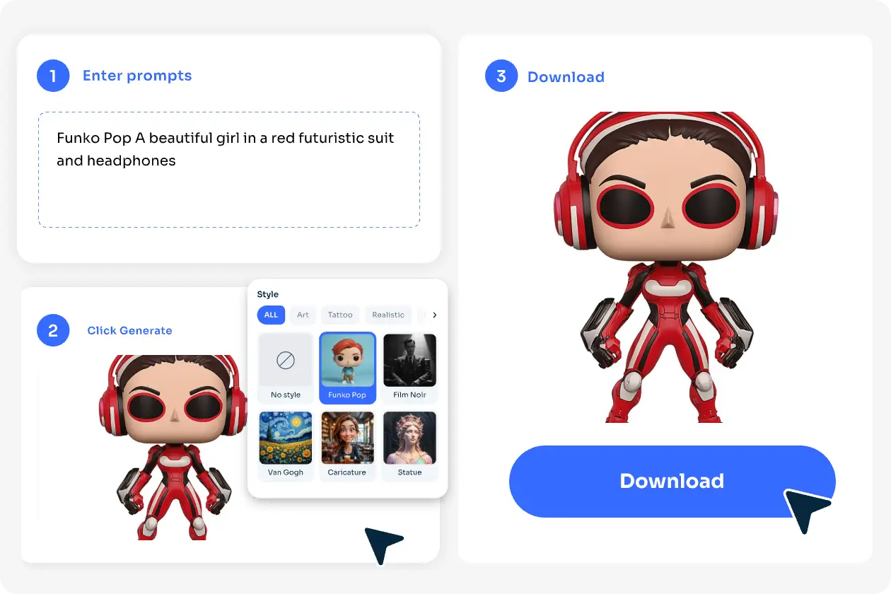 enter your text to create funko pop