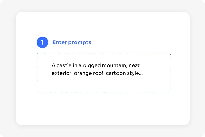 enter text in the prompt box
