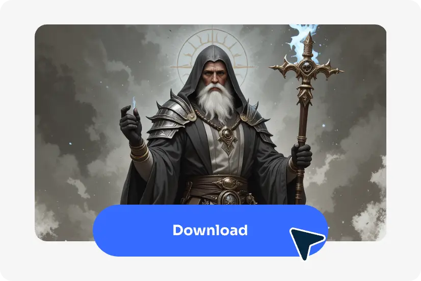 generate and download ai dnd