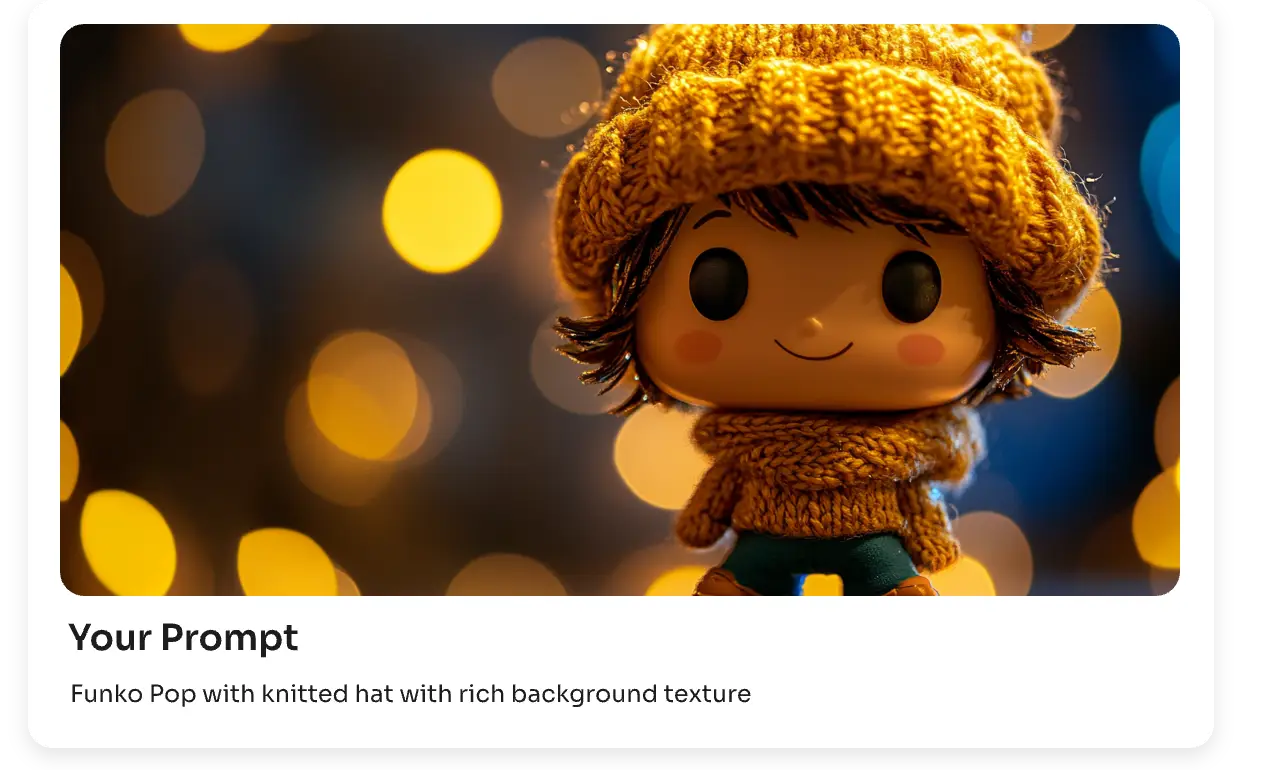 generate funko pop by text prompts