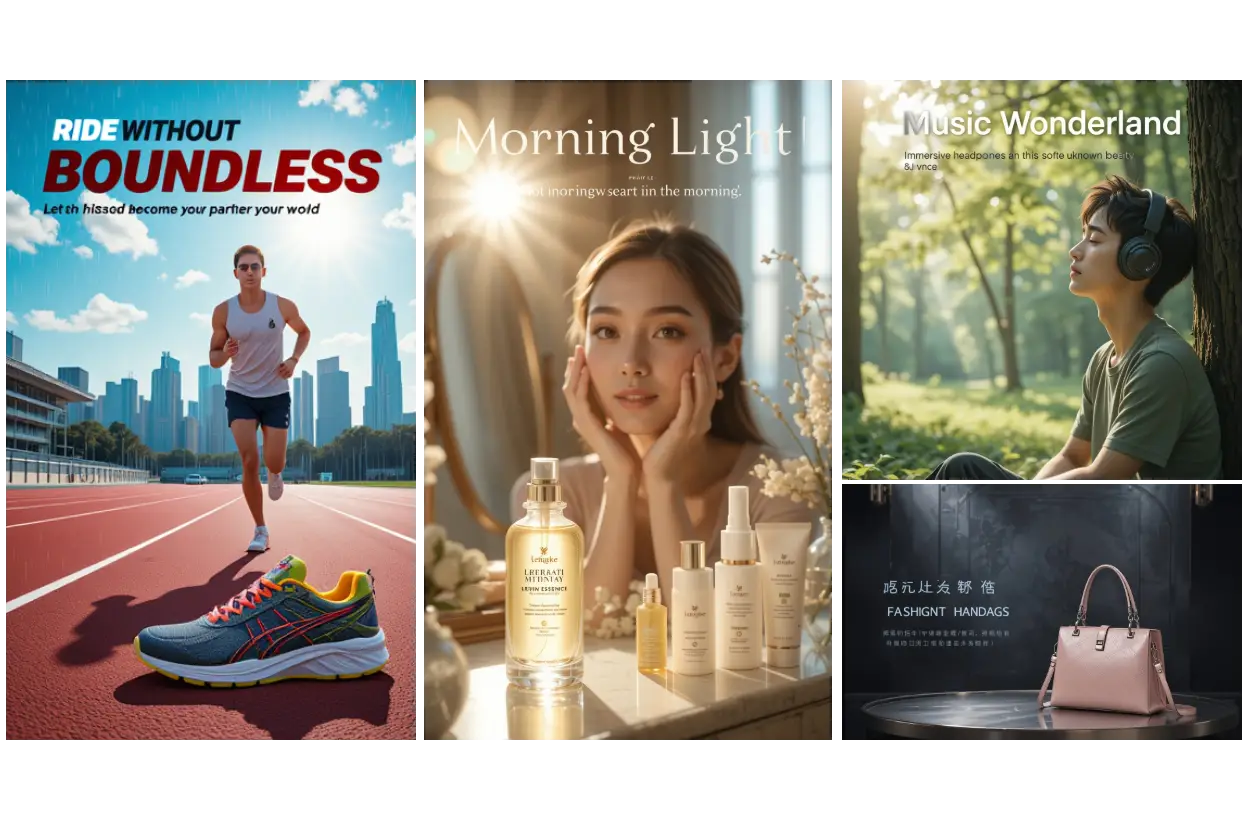 make custom product posters for brand and business