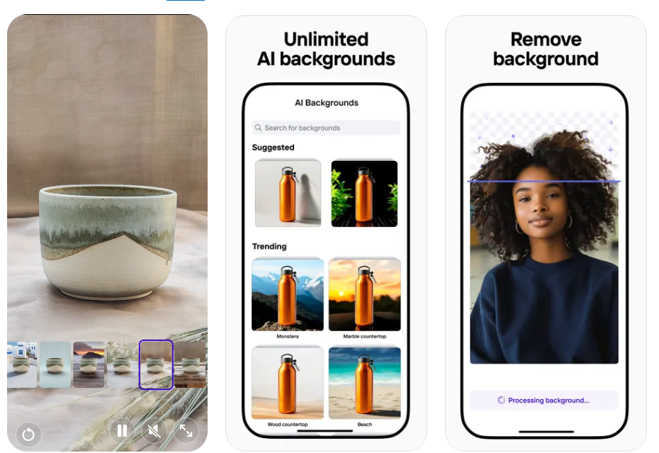 photoroom ai photo editor app