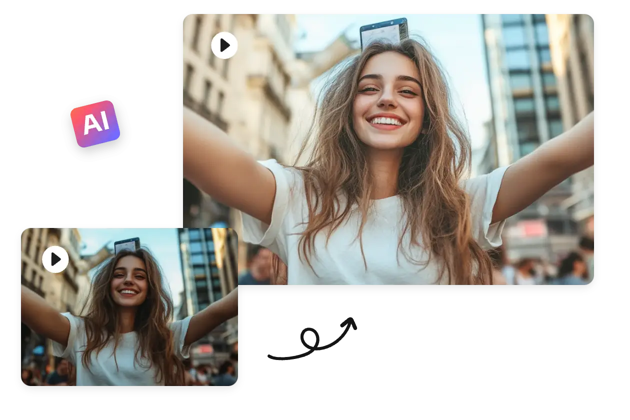 예쁜 소녀 비디오 색상 보정