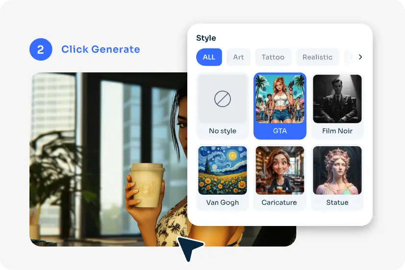 steps of how to use ai ease gta ai generator 2