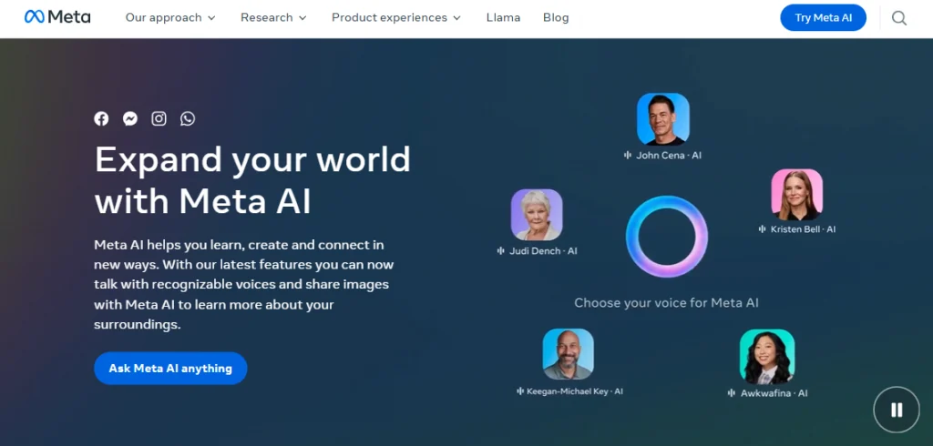 a screenshot of meta ai photo creator