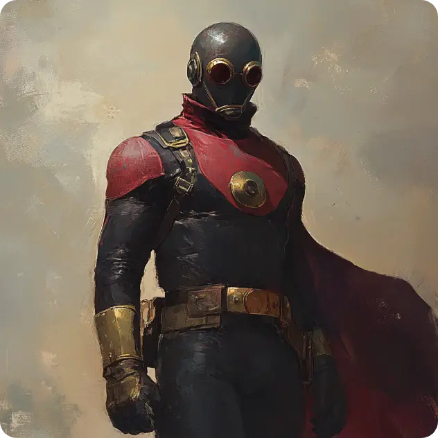 un super-héros généré par aiease ai superhero generator 5
