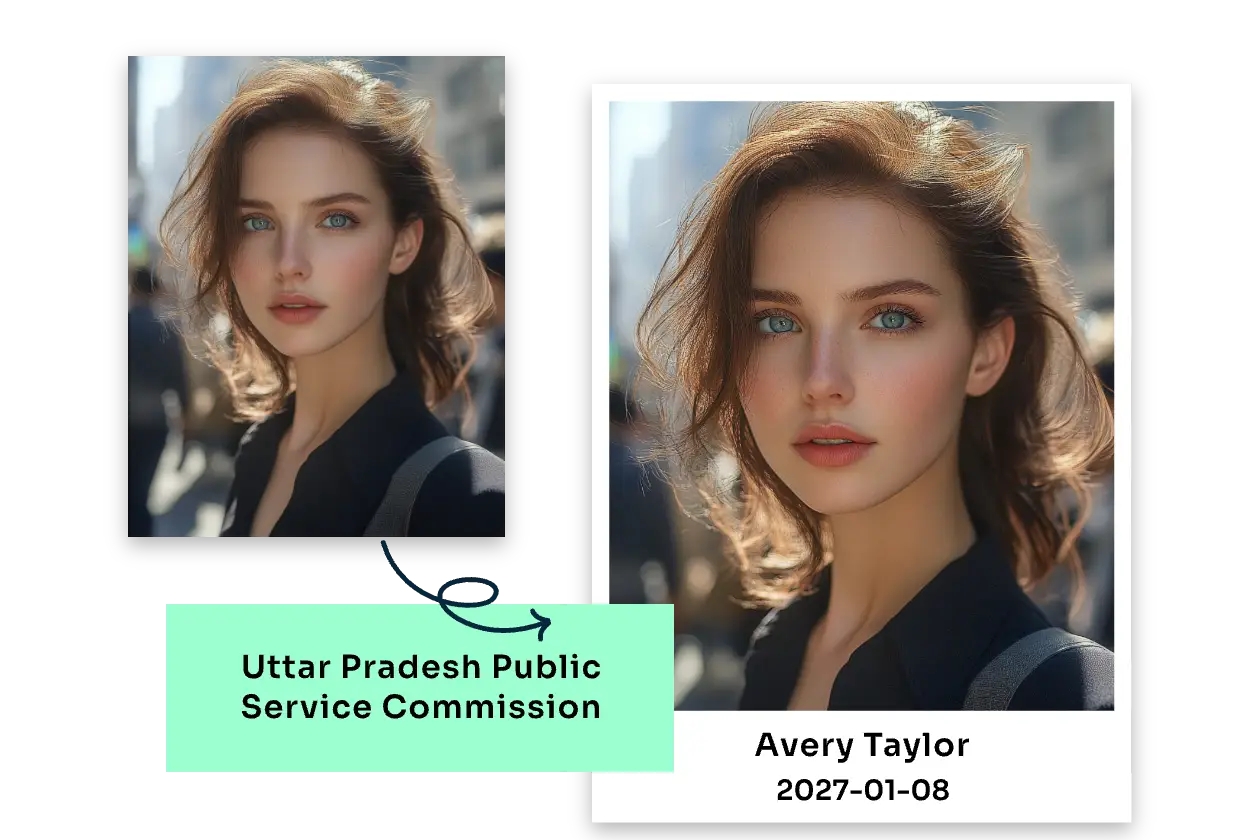 add name and date in photo for application uses