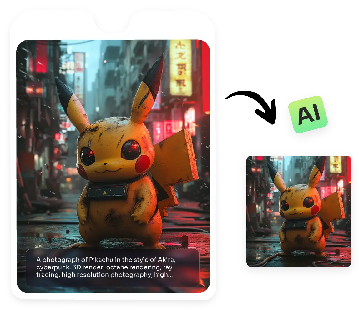 create a fakemon inspired by pokemon characters through text prompts