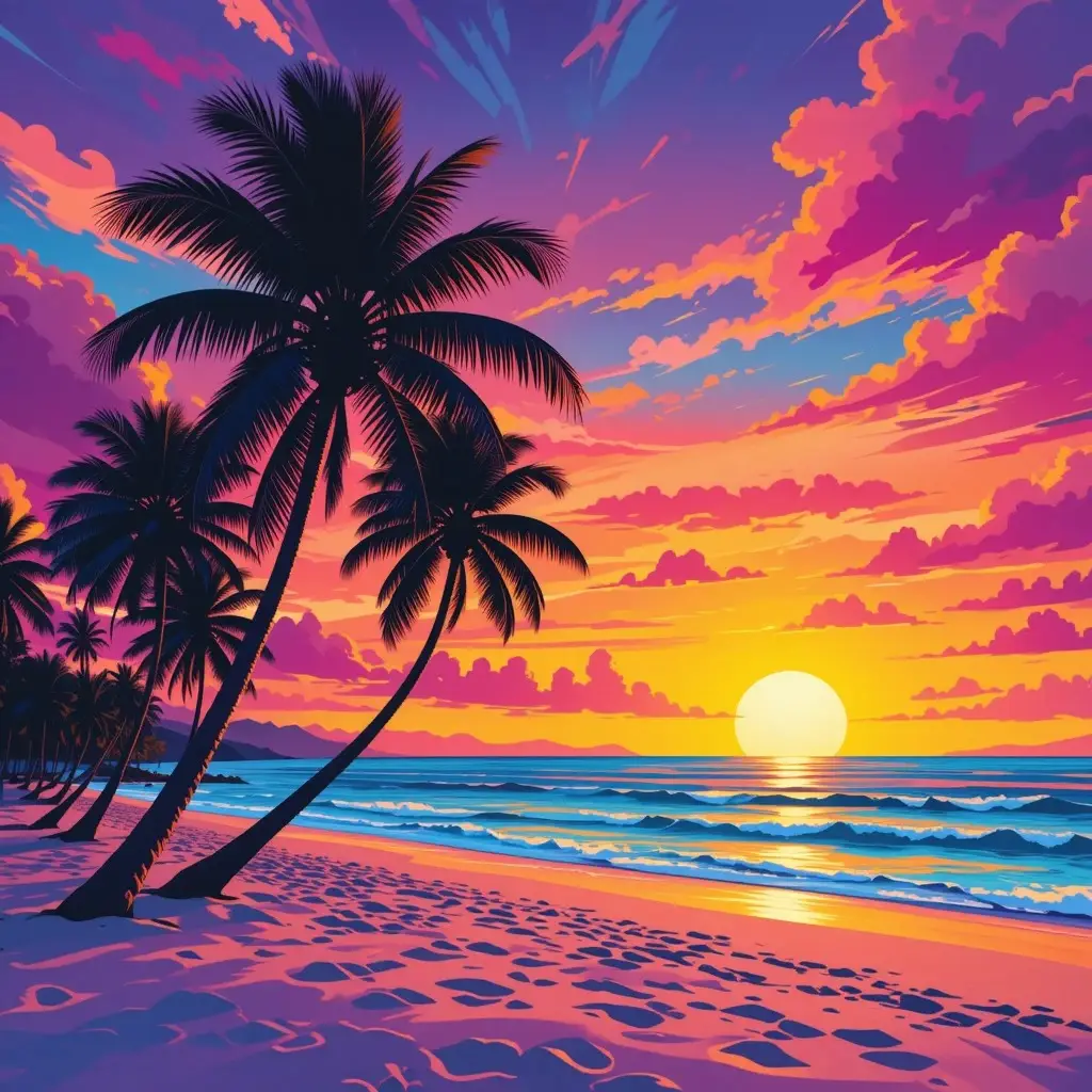 crea paisajes pop art con ai ease