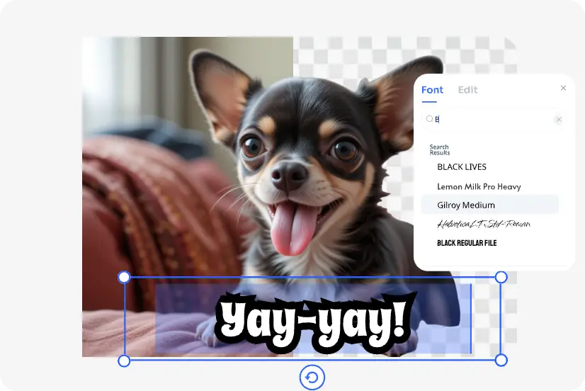 create custom sticker for whatsapp in AI Ease