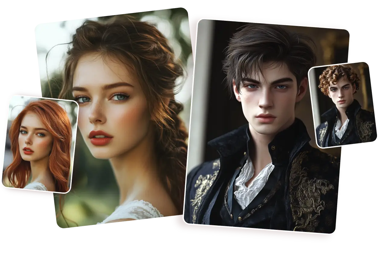 design custom prom hair colors and styles for a male and female