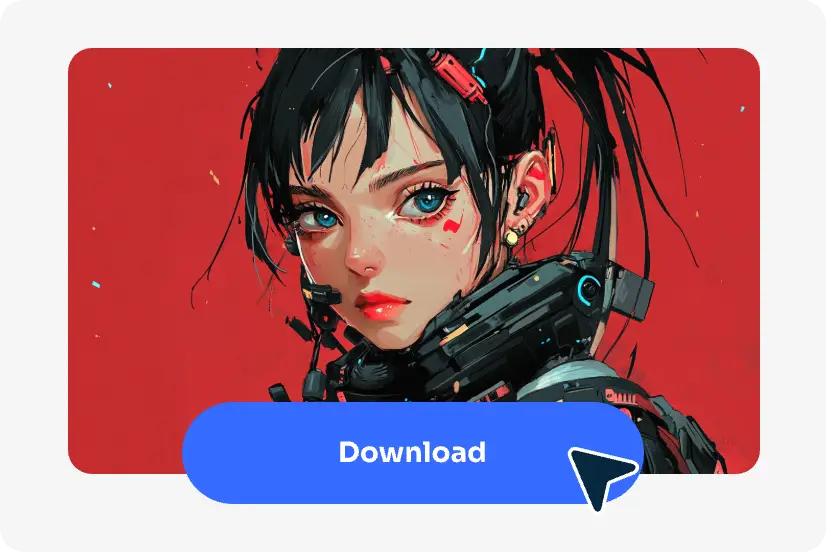 download the cyberpunk character