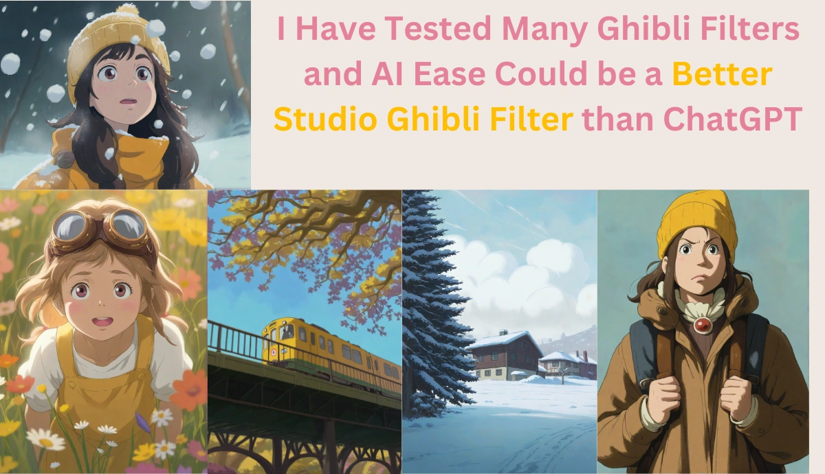 five ghibli style art ai images created by ai ease