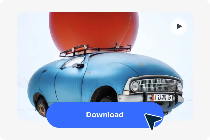 get the inflated car video and download