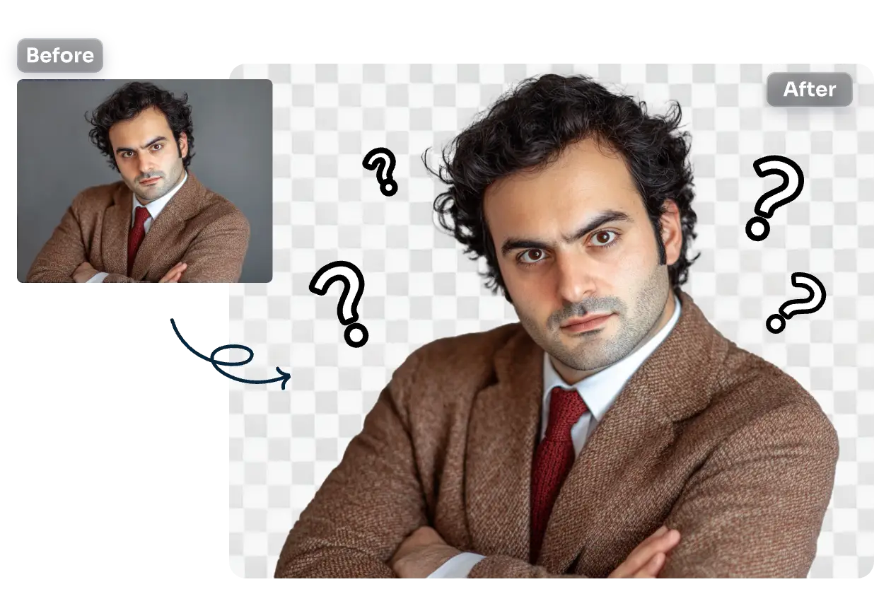 make whatsapp sticker from a male photo in AI Ease