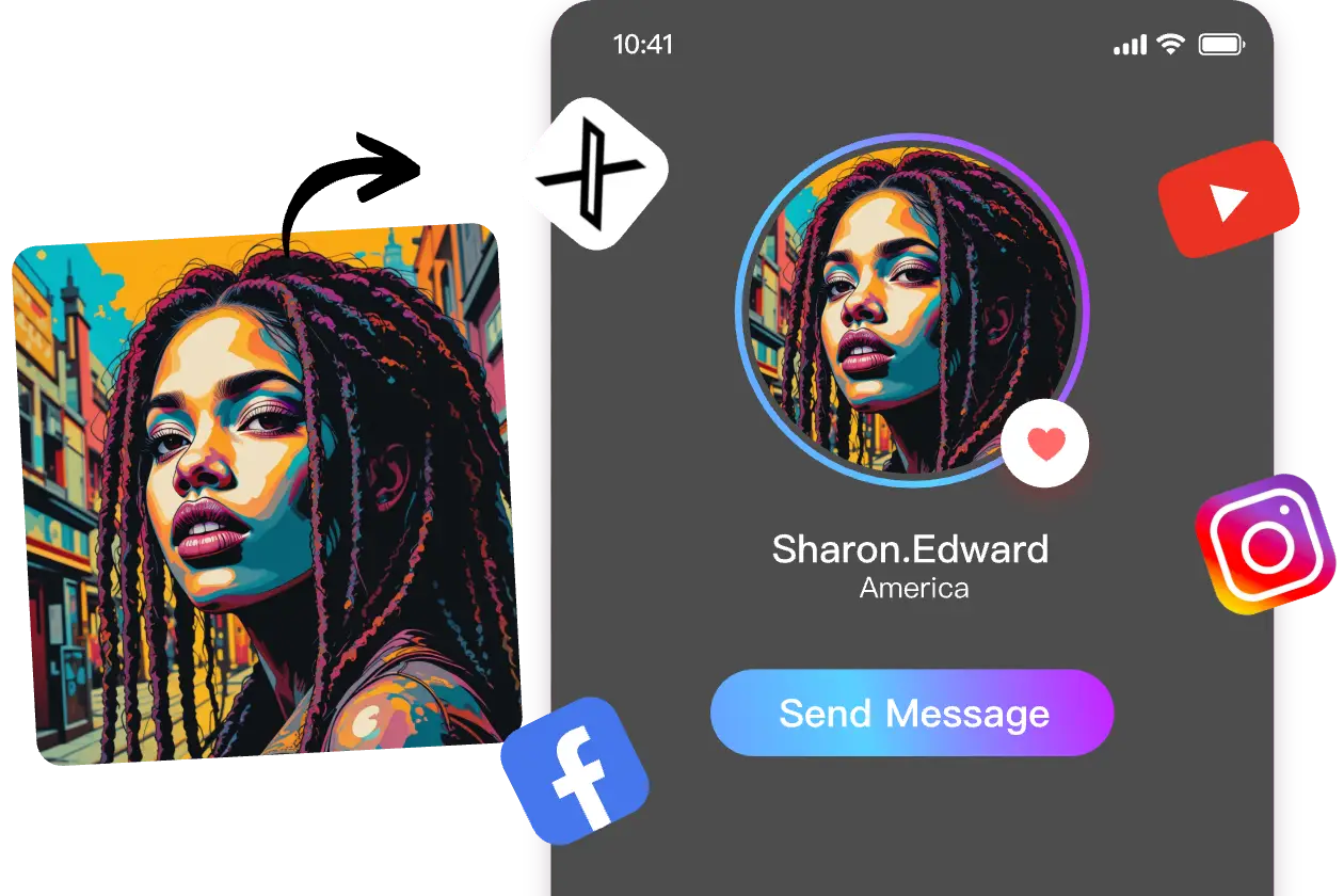 comparte el arte pop en las redes sociales