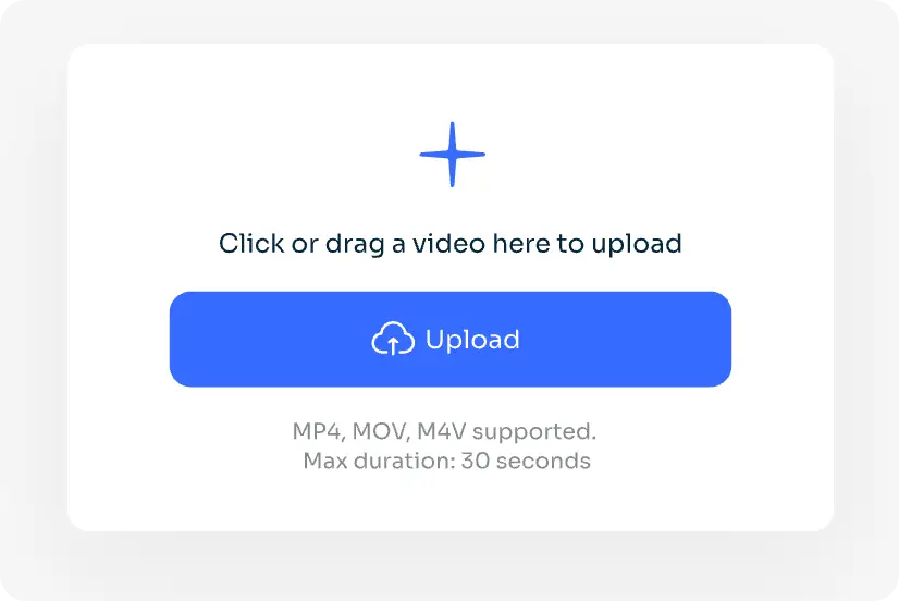 upload a video to unblur
