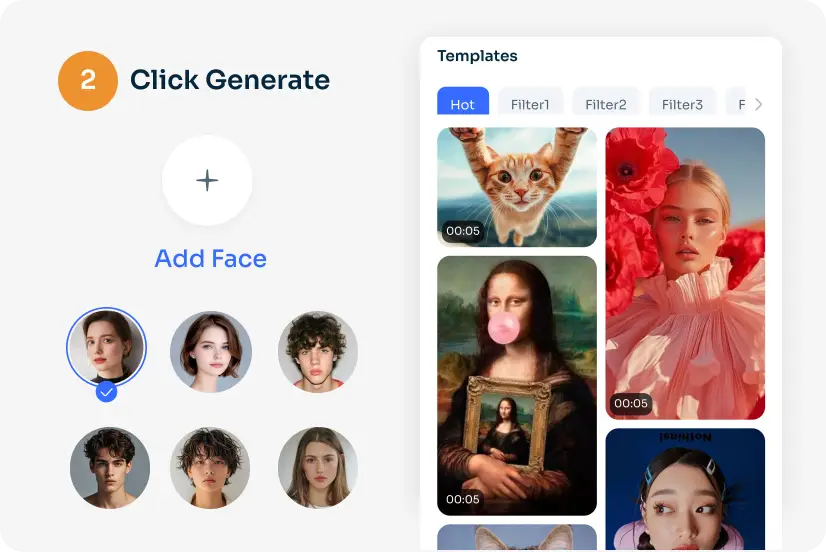 upload your image and let ai ease detect your face