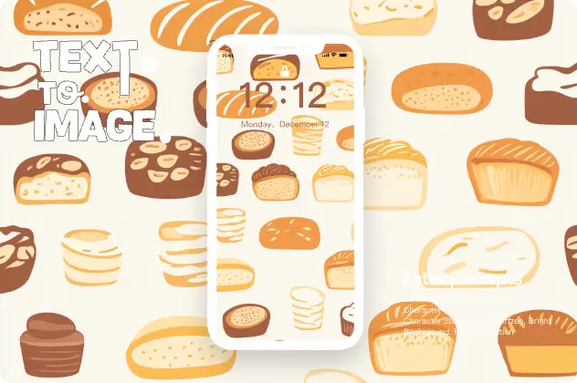 use the ai generated pattern as the mobile phone wallpaper