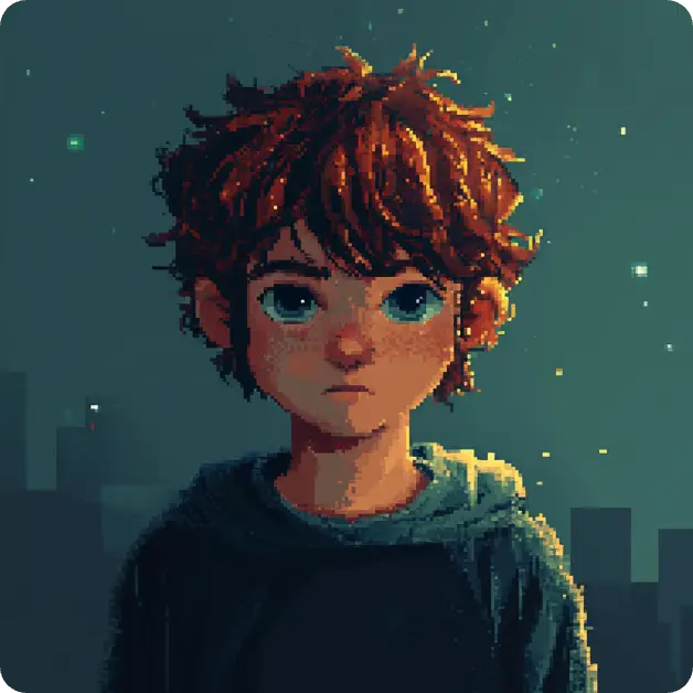 a pixel art style boy made in aiease ai boy generator
